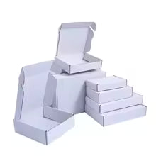 WHITE OR BROWN SHIPPING CARDBOARD BOXES POSTAL MAILING GIFT PACKET SMALL PARCEL