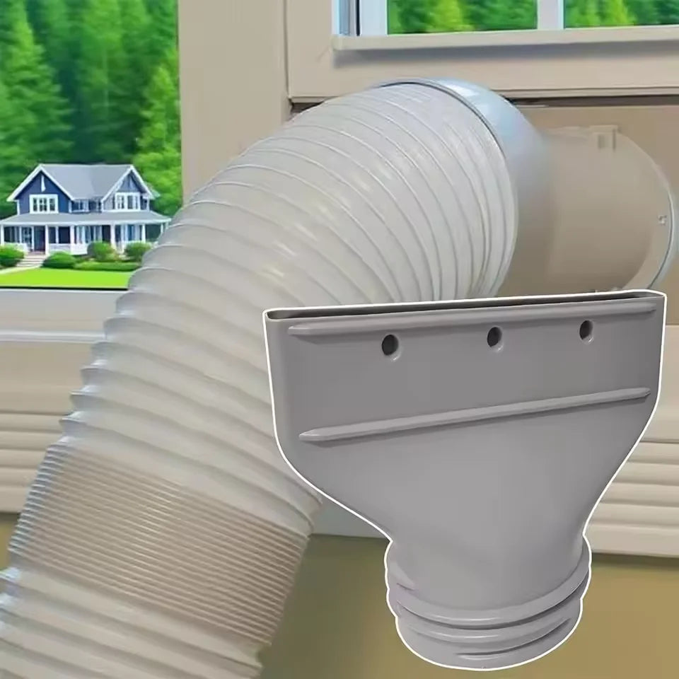 150mm Portable AC Window Vent Adapter Connector for Velux & Casement