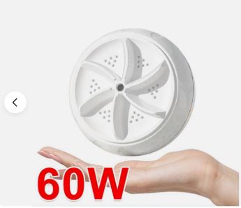 60W USB Portable Washing Machine Rotating Turbo Ultrasonic Dishwasher Fruit Mini