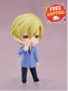 Anime Ouran High School Host Club Figure Suou Tamaki Chibi Figure PVC Action Mod