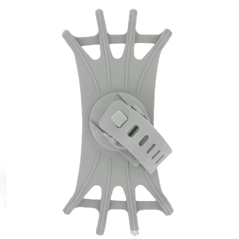 360 Rotatable Mobile Phone Bicycle Motorcycle Holder Bike Safe Bracket Silicone Support Silicone Pull Type For All Phone Stand