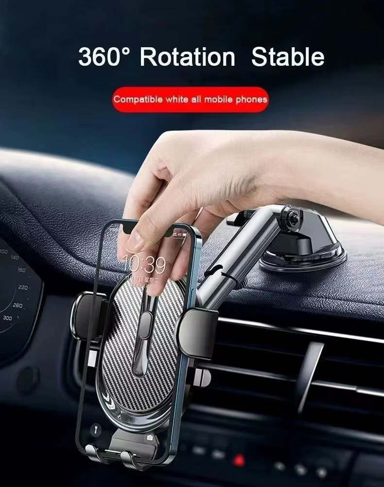 Universal Sucker Car Phone Holder 360° Windshield Car Dashboard Mobile Cell Support Bracket for 4.0-7 Inch Smartphones