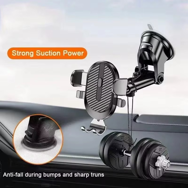 Universal Sucker Car Phone Holder 360° Windshield Car Dashboard Mobile Cell Support Bracket for 4.0-7 Inch Smartphones
