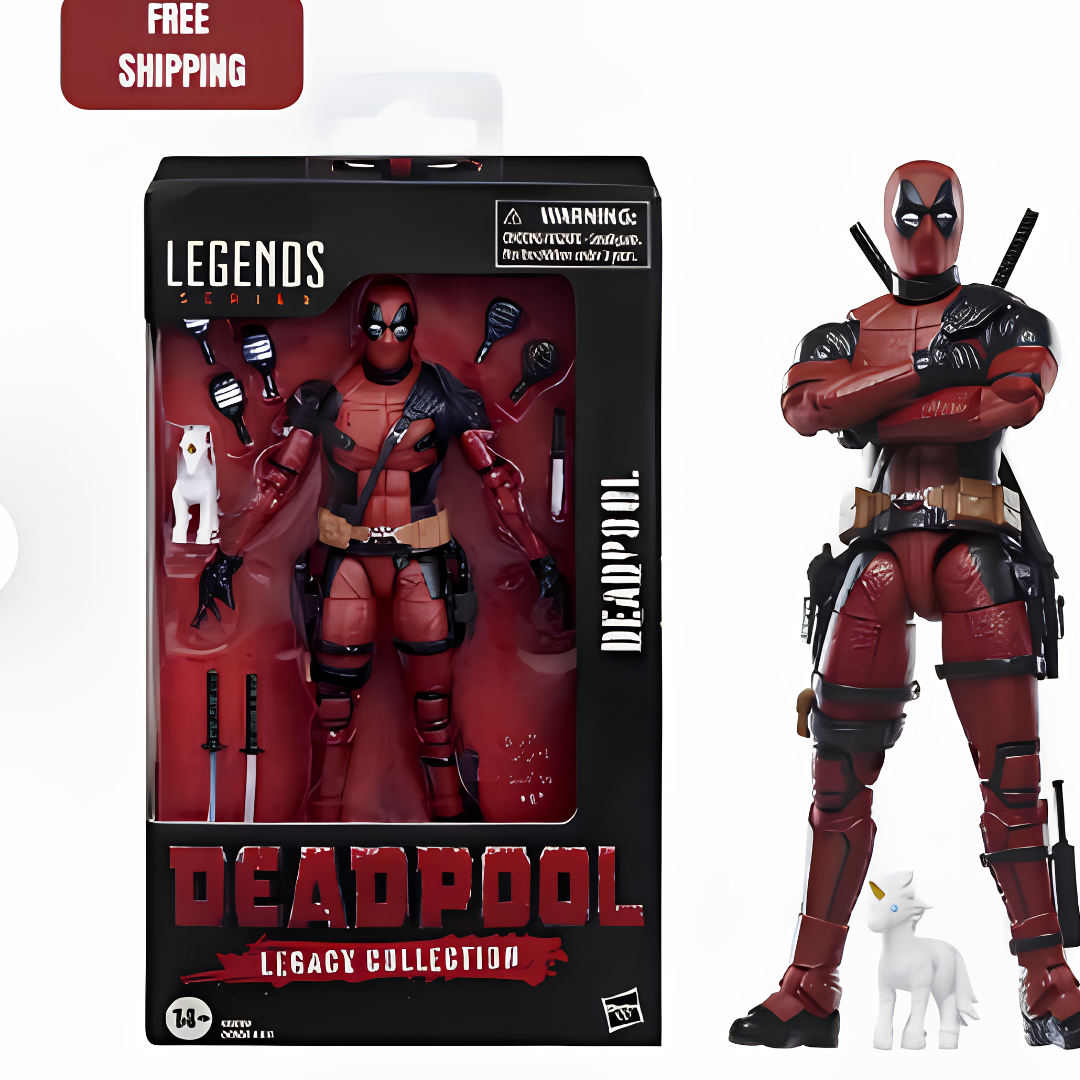 Deadpool Action Figure Legends Collection Movable Joint Toy Gift Set Boys