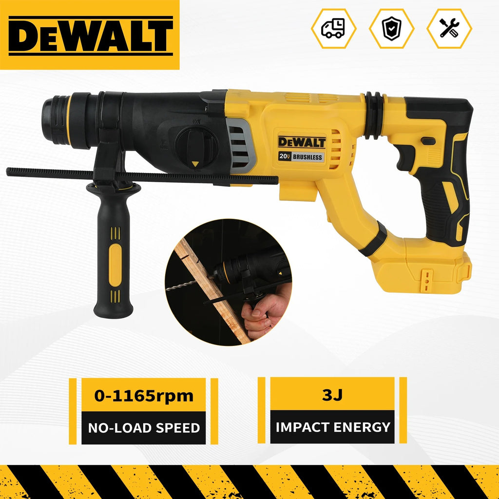 DEWALT DCH263 20V Brushless Cordless Hammer SDS PLUS D-Handle