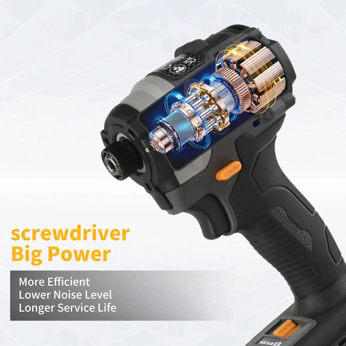 DEWALT McLaren F1 Team Limited Edition DCF85M 18V XR Brushless Impact Driver Electric Cordless Screwdrivers Power Tools