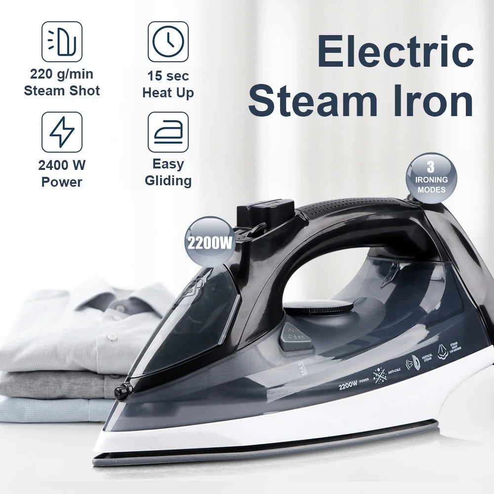 Handheld Electric Iron Portable Mini Garment Steamer Iron Automatic Shut-Off Anti-Dripping Design Portable Travel Household Iron