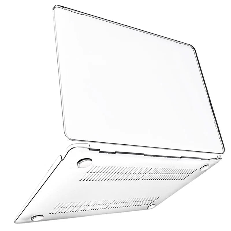 Crystal Clear Laptop Case for Macbook Air 13.6 M4 15 M3 Hard Cover for Mac Book Pro 13 M1 M2 14 M4 16 2025 Sleeve Accessories