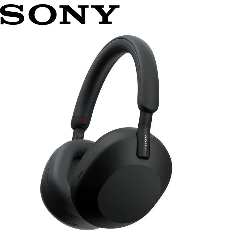 Sony WH-1000XM5 Advanced noise-cancelling headphones, automatic NC optimizer, 30-hour battery life,Alexa voice control, black