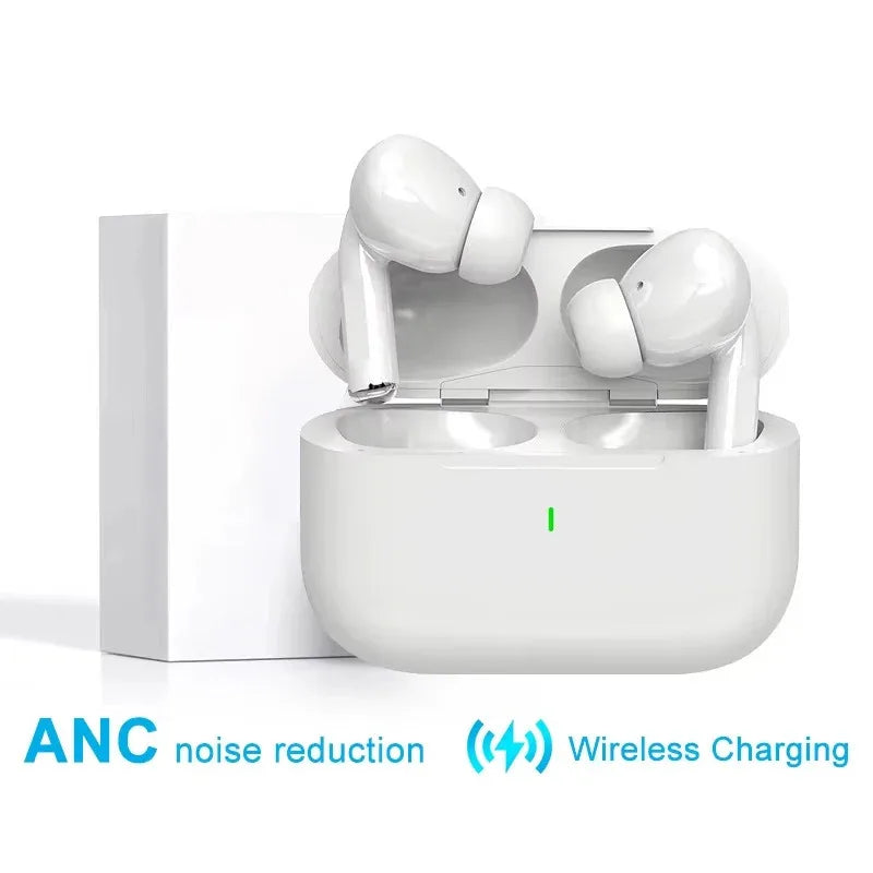 2026 Air Pro ANC Wireless Earphone Bluetooth Headsets Active Noise Cancellation Wireless Charging TWS Earbuds Stereo With Box