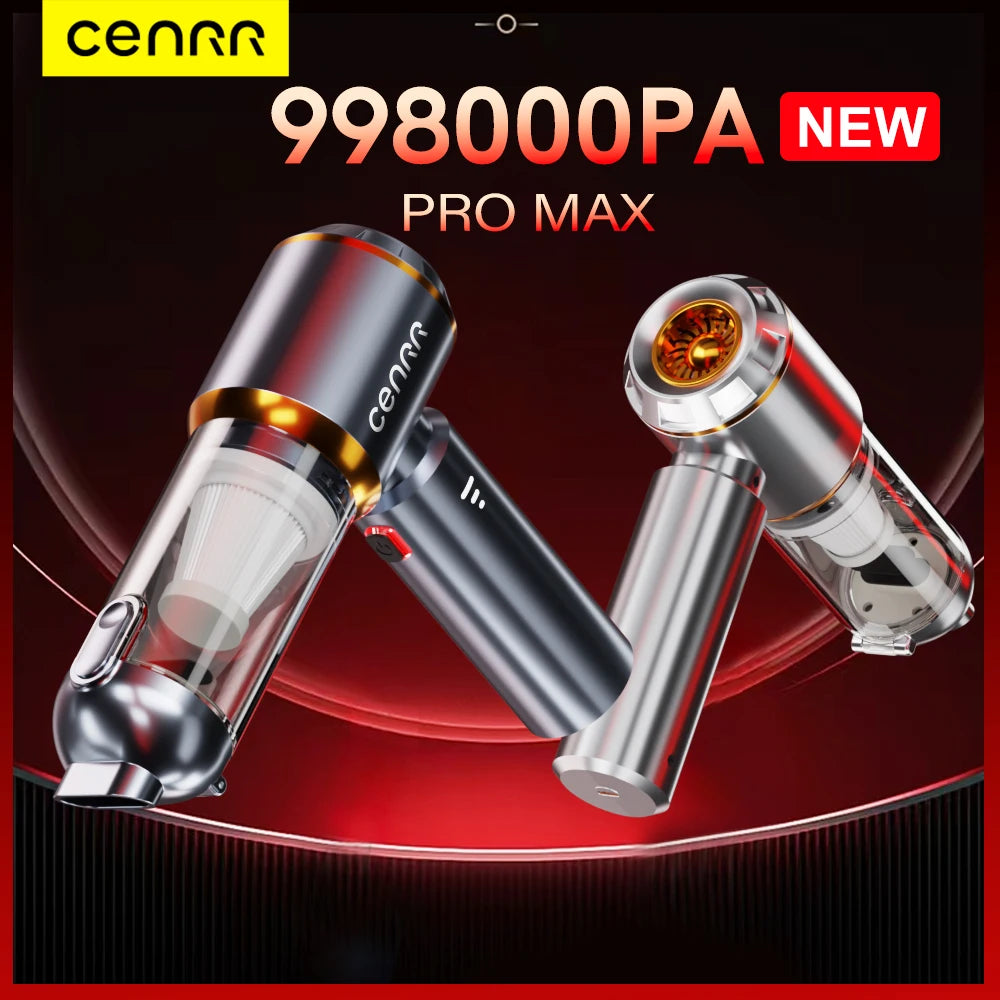 CENRR 998000PA Car Vacuum Cleaner Strong Suction Cordless Wireless Cleaner Handheld Portable Vacuum Cleaner Cleaning Machine