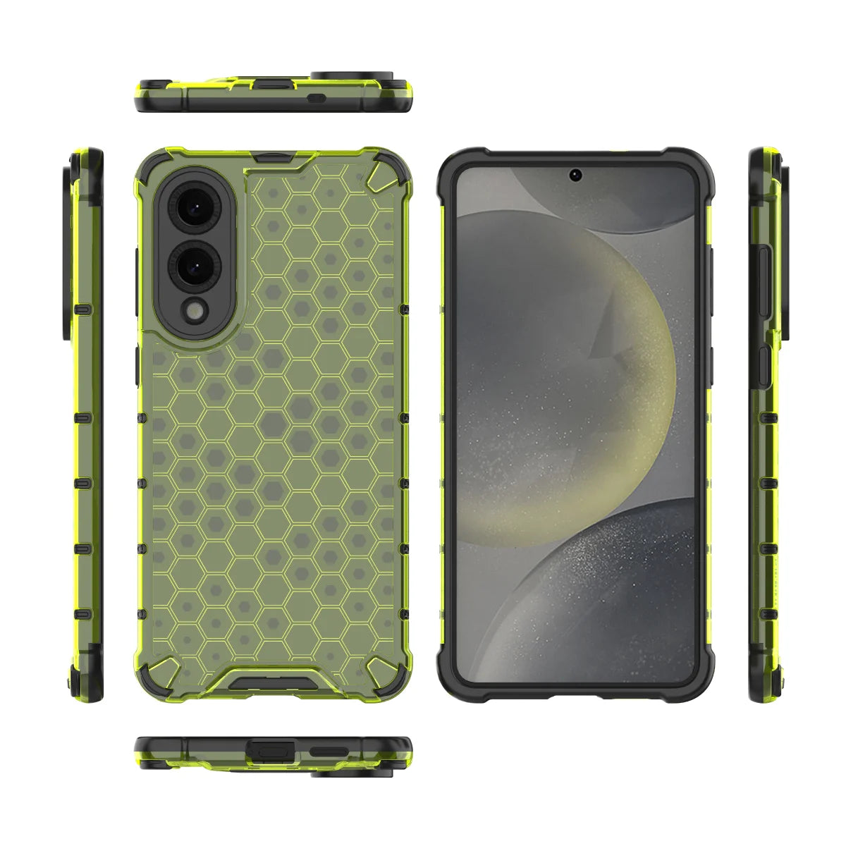 Honeycomb Military Shockproof Armor Case For Samsung
