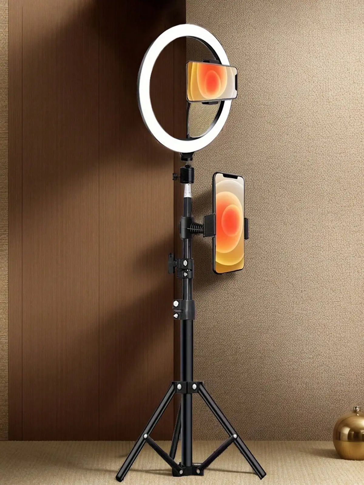 110cm Tripod Stand with 10-Inch Ring Light Live Stream Selfie Kit