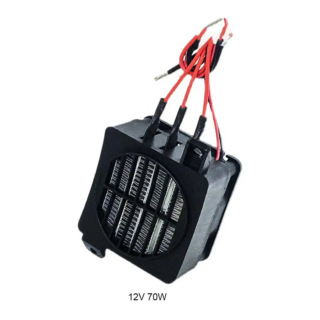 PTC Heater with Fan Professional Lightweight Durable Air Heater Replacement Parts Heating Element 24V 400W 24V 400W