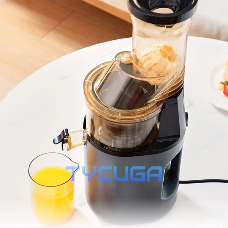 Slow Juicer Machine Whole Fruit No Cutting Dual Filter Pulp Separation 150W Low Speed Masticating Extractor Home Appliances