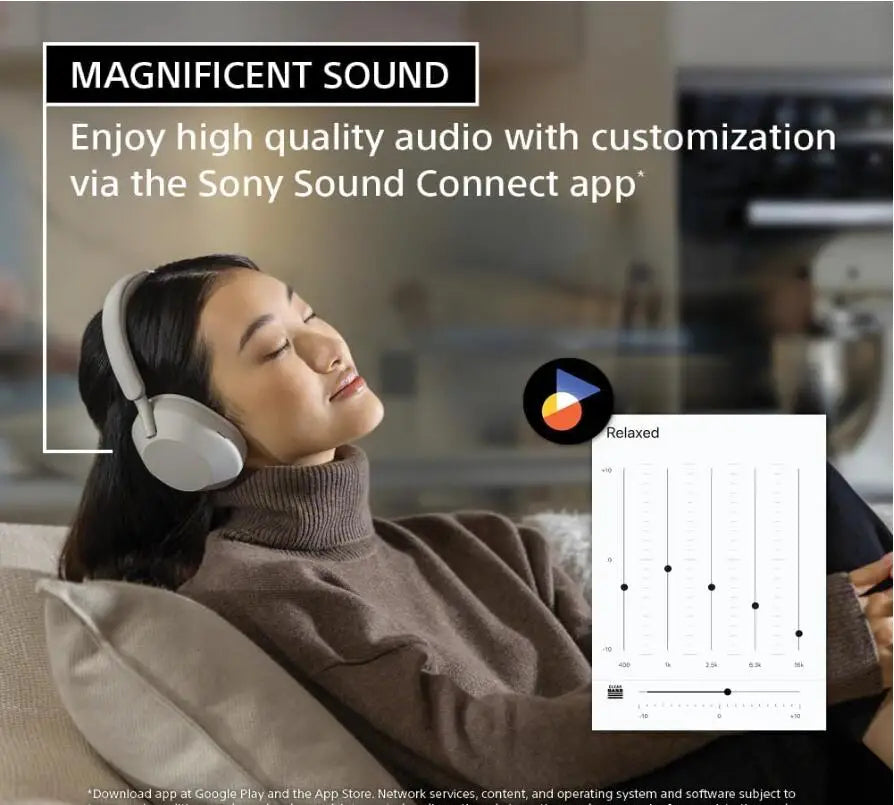 Sony WH-1000XM5 Advanced noise-cancelling headphones, automatic NC optimizer, 30-hour battery life,Alexa voice control, black