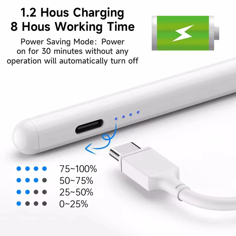 2026 Universal Stylus Pen for Tablet Touch Pen for iPad Apple Pencil Mobile Phone for Huawei Lenovo Samsung Phone Xiaomi Redmi