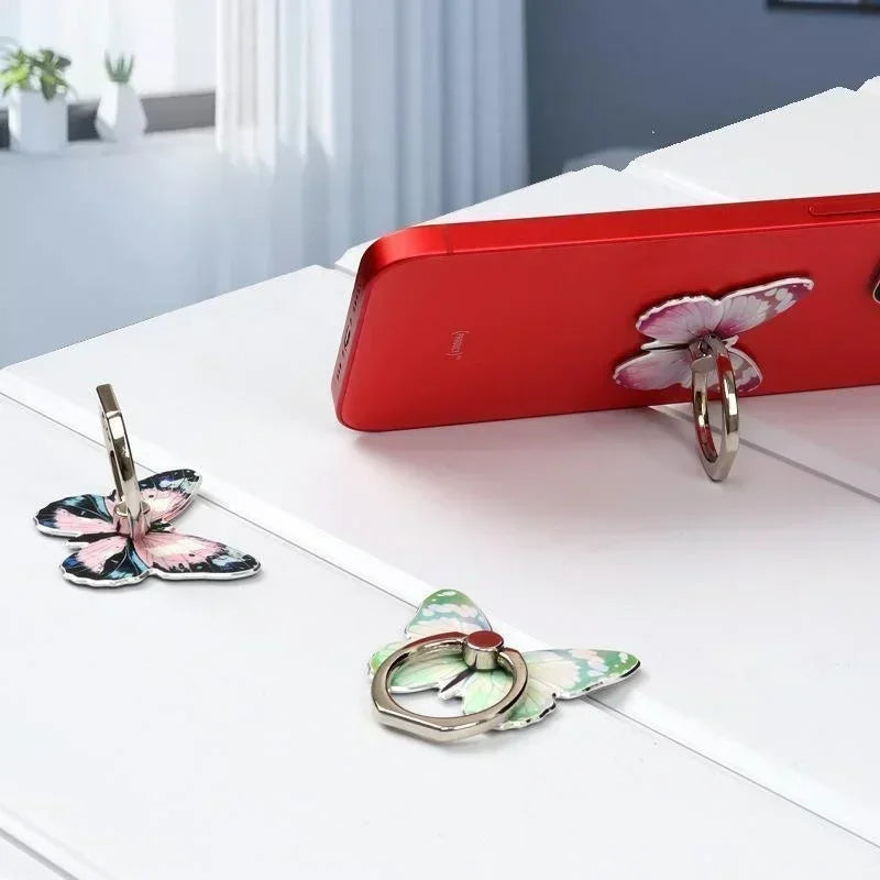 Beautiful Butterfly Phone Holder Suitable Mobile Phone Ring Holder Phone Accessories Stand