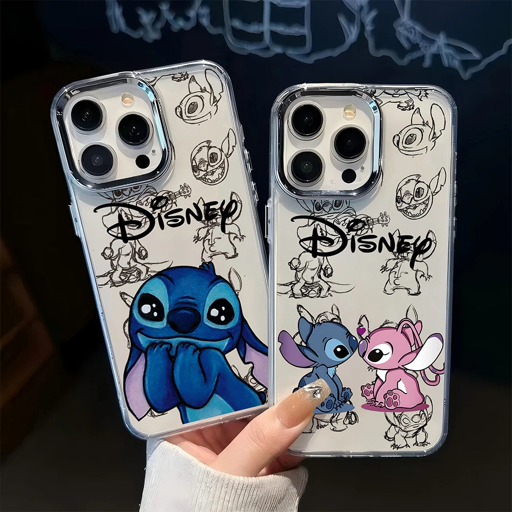2026 Cool Cartoon Cute Stitchs Phone Case For iPhone 17 16e 16 15 14 13 12 11 mini Pro Max X XR XSMAX 8 7 Air Plus Soft Cover