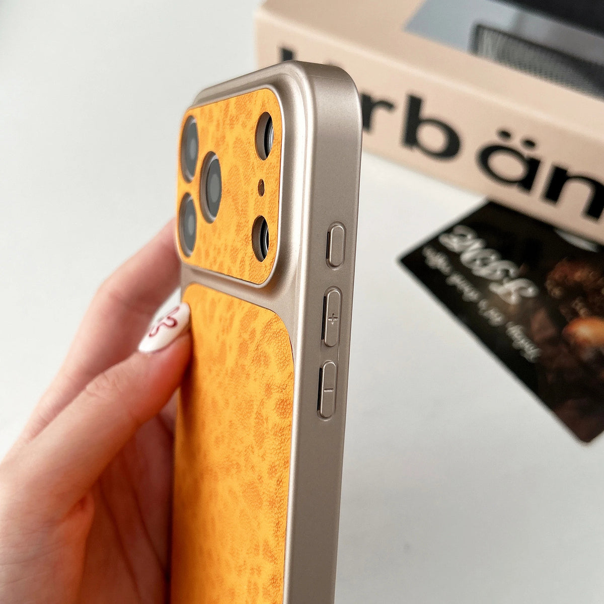Leopard Print Leather Mobile Phone Cases For iPhone 17 16 15 14 13 Pro Max Protective Shockproof Hard Cover Shell Shields
