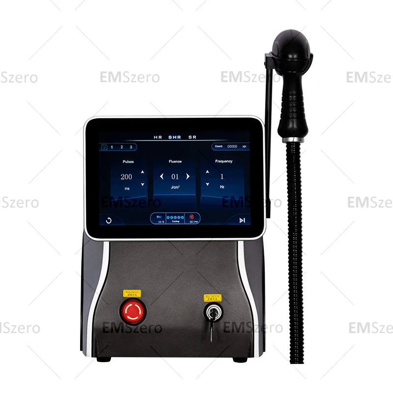New Style 808 Diode Laser Hair Removal Commercial Depiladora Laser Appliances 3 Wavelength Painless Whole Body Hair Removal