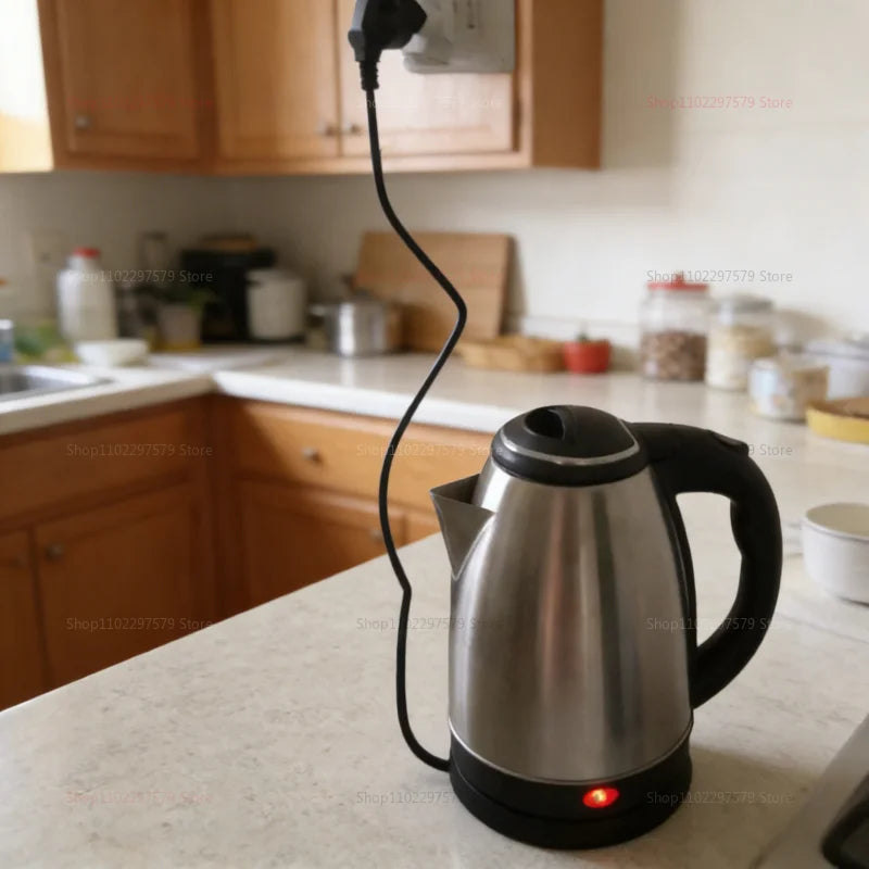 2L Household Electric Kettle Electric Heater Food Grade Stainless Steel Safe And Fast Heating Portable Water Boiler Fast kettle