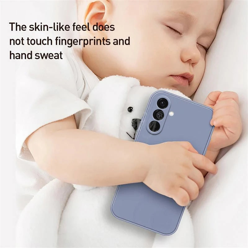For Samsung Galaxy S26 Case Liquid Silicone Plain Rubber Funda Samsung Galaxy S26 Case Phone Protector Cover S26 Ultra Edge Case