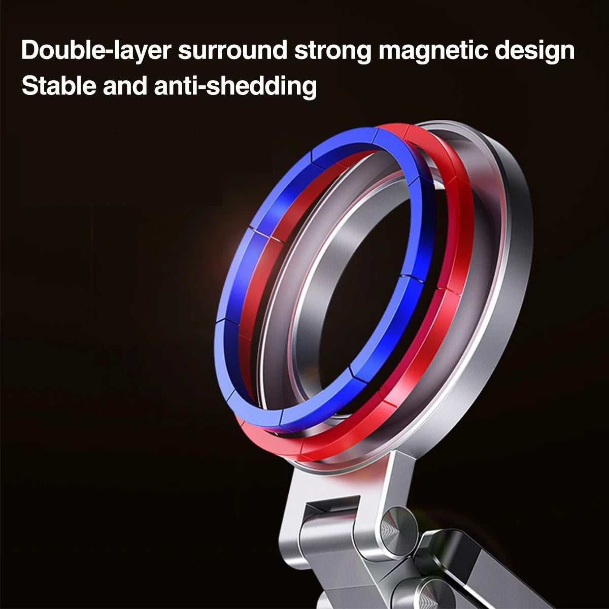 Foldable Magnetic Phone Tripod Holder 360 Rotating Portable Stand For iPhone Samsung Travel Video Shooting Desk Plane Train