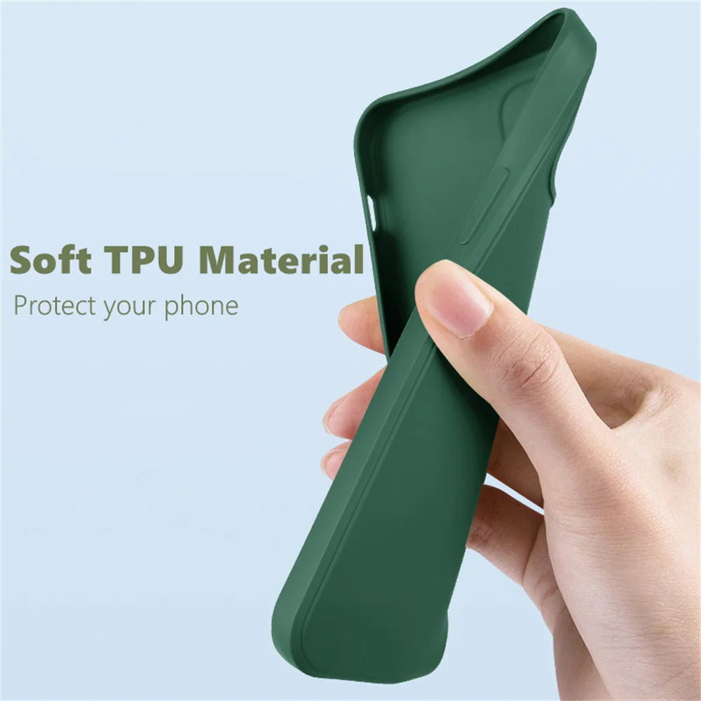 Liquid Silicone Soft Solid Color For Google Pixel 9 9A Shockproof Cases For Google Pixel 6 7 6A 7A Case Pixel 8 Pro 7A 7 Cover