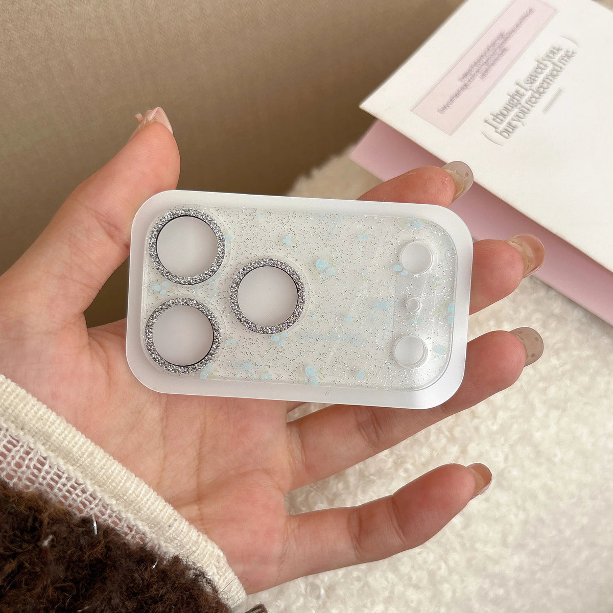 2026 Ins New Glitter Bling Camera Lens Protector For iPhone 17 Pro Max 17promax 17pro Protective Glass Lens Screen Protectors