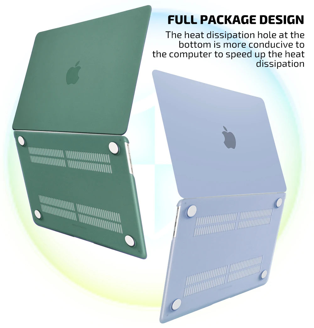 Laptop Case for Macbook Air 13 A2337 2020 A2338 M1 Chip Pro 13 2022 M2 Air 13.6 M2 for Macbook Pro 14 case M5 M4 2025 M3 Pro 16