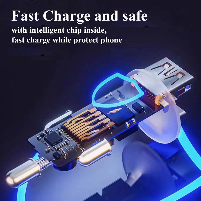 Powered by AliSave Plus          EDEBA Metal USB Car Charger with Type C Cable 12V Super Fast Charging Vehicle Adapter 2 in 1 for iPhone Samsung Huawei VIVO OPPO