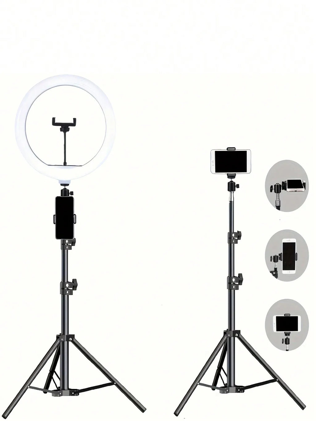 110cm Tripod Stand with 10-Inch Ring Light Live Stream Selfie Kit