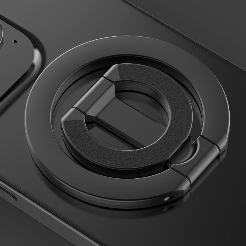 2026 New Mobile Phone Finger Ring Holder for Magsafe Strong Magnet Double-sided Magnetic Stand for iPhone 17 16 15 14 13 Samsung