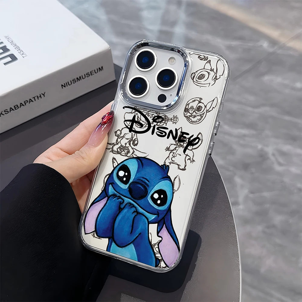 2026 Cool Cartoon Cute Stitchs Phone Case For iPhone 17 16e 16 15 14 13 12 11 mini Pro Max X XR XSMAX 8 7 Air Plus Soft Cover