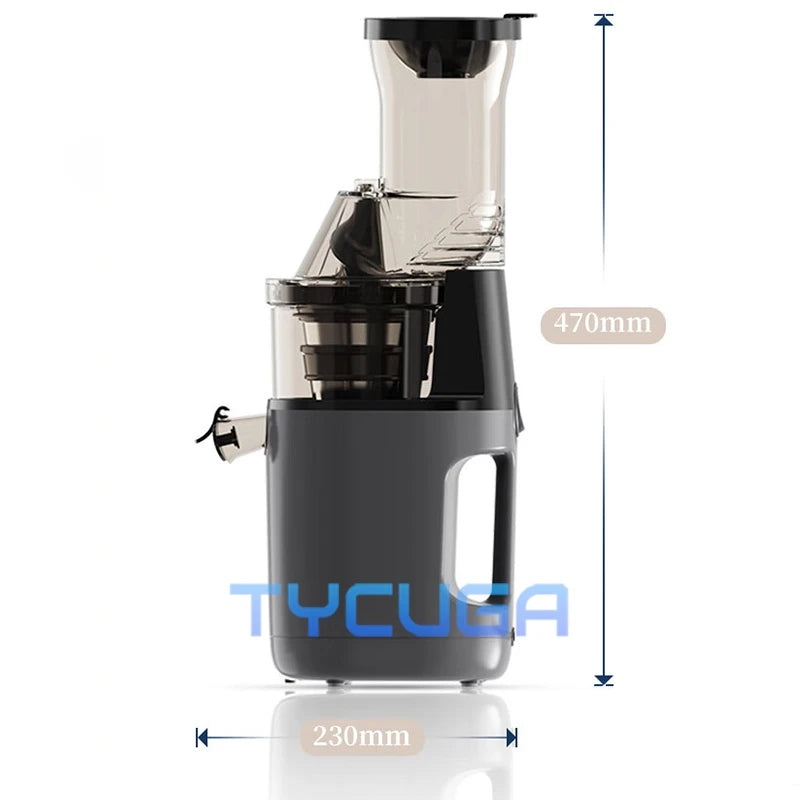 Slow Juicer Machine Whole Fruit No Cutting Dual Filter Pulp Separation 150W Low Speed Masticating Extractor Home Appliances