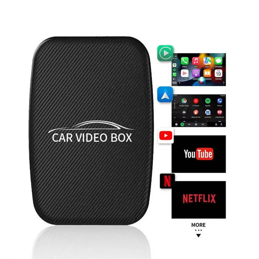 SKILLDRIVE 2026 Car Ai Box 3 in 1 Wireless CarPlay Android Auto Adapter Android TV Box on Youtube Nexflit Car Intelligent System