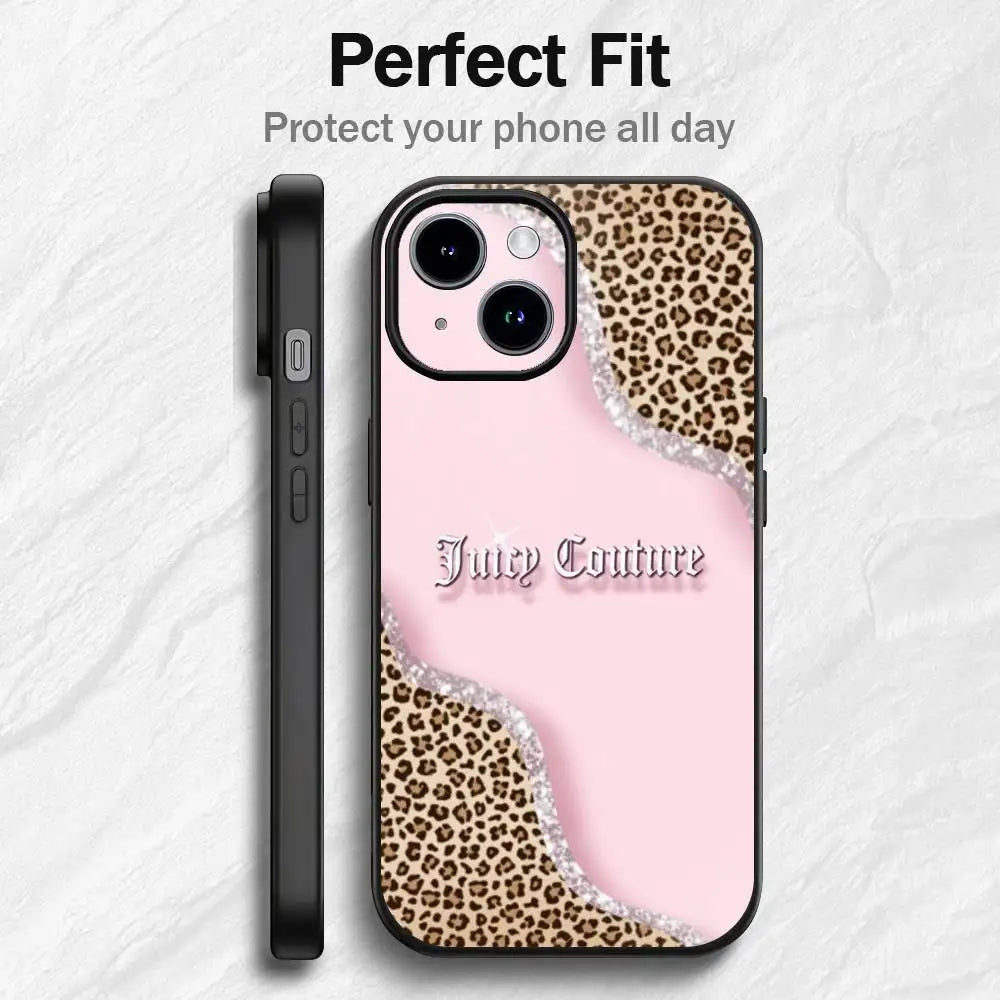 J-JuicysS Couture Phone Case For 11 12 13 14 15 16Pro Max mini classic Plus strong magnetic attraction