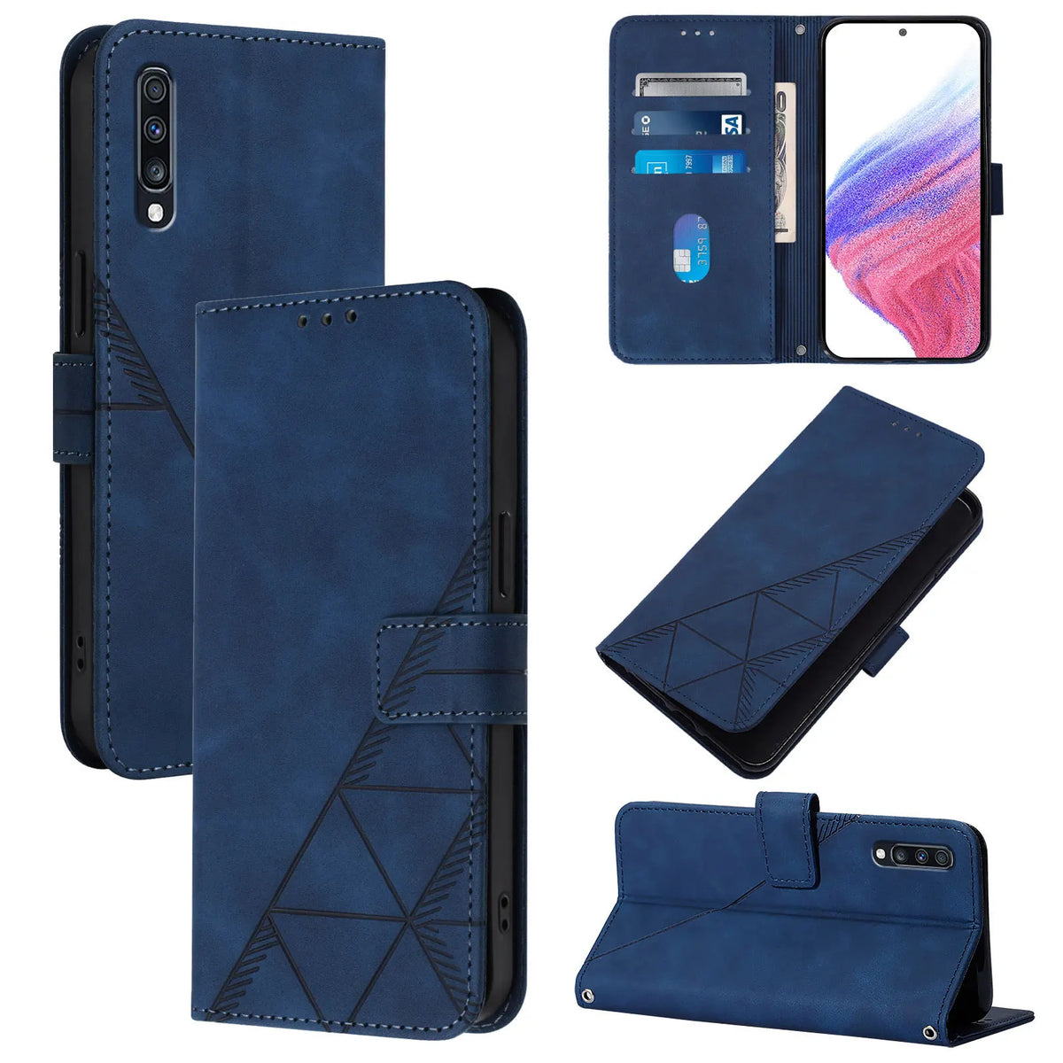 Flip Wallet Leather Case For Samsung Galaxy A91 A71 A51 A41 A31 A21S A21 A11 A01 A70S A70 A20S A20e A10e Phone Card Cover
