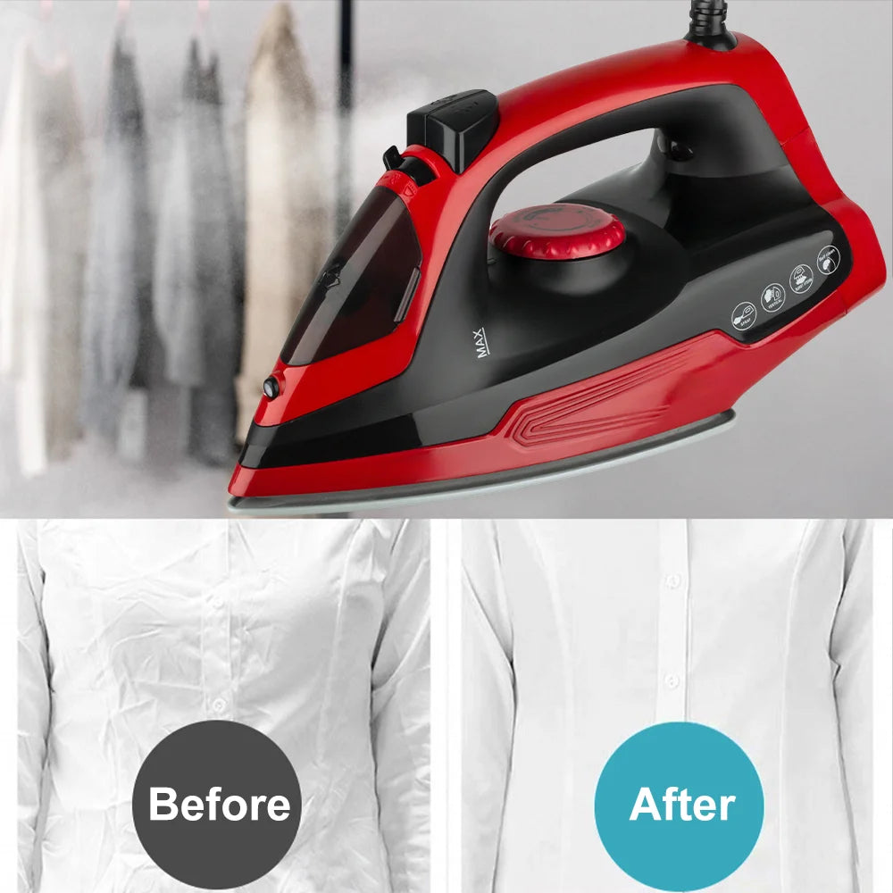 Handheld Electric Iron Portable Mini Garment Steamer Iron Automatic Shut-Off Anti-Dripping Design Portable Travel Household Iron