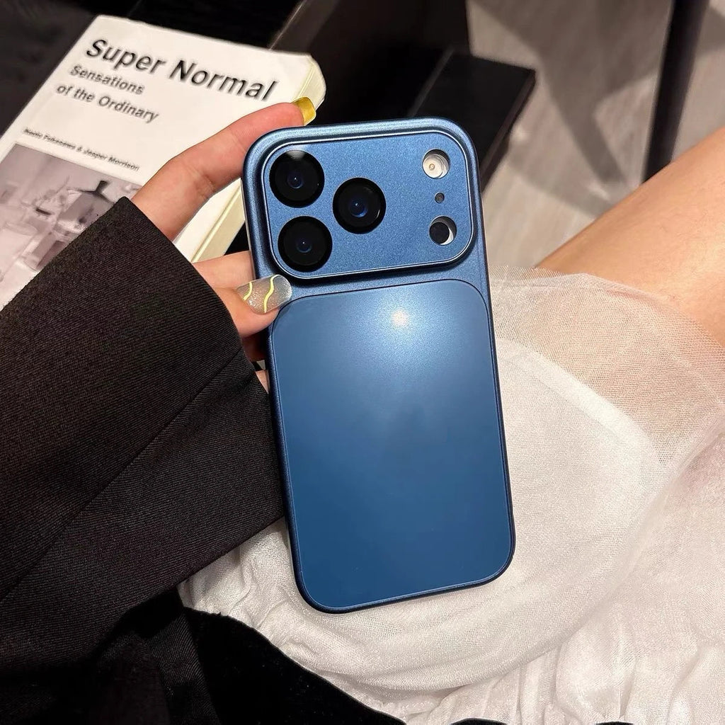 Original AG Nano Frosted Matte Luxury Phone Case For iPhone 17 14 13 16 15Pro Max Shockproof Cover With Camera Button Protectionv