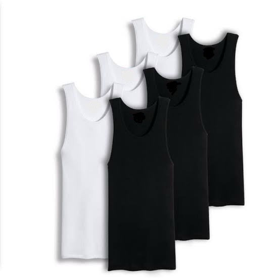 Men vest Cotton Tank Tops 3 Pack & 6 Pack and 12 Pack | Sleeveless Gym Vest for Workout, Summer, Casual Wear | Soft & Breathable | Sizes S-2XL Menswear White Clothes Long