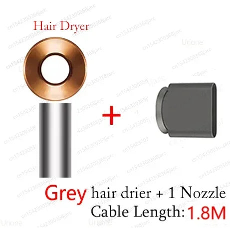 SenCiciMen Professinal Hair Dryer Negative Ion Blow Dryer Quick Dry Leafless Hairdryer Salon Home Constant Temperature Hair Care