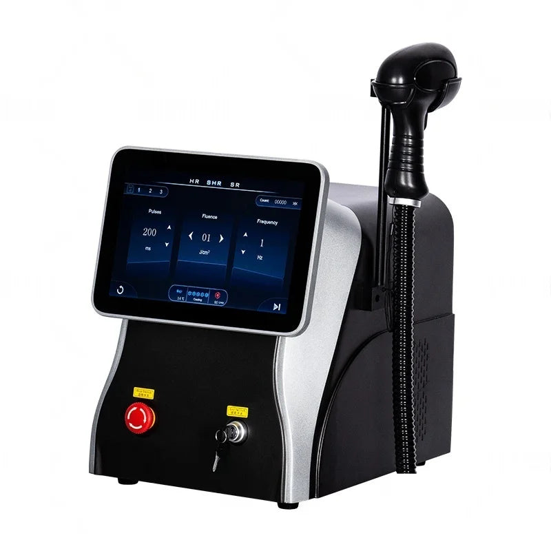 New Style 808 Diode Laser Hair Removal Commercial Depiladora Laser Appliances 3 Wavelength Painless Whole Body Hair Removal