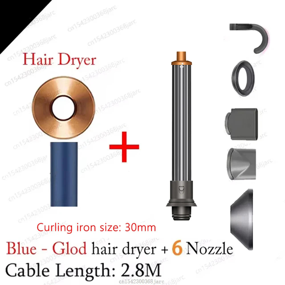 SenCiciMen Professinal Hair Dryer Negative Ion Blow Dryer Quick Dry Leafless Hairdryer Salon Home Constant Temperature Hair Care