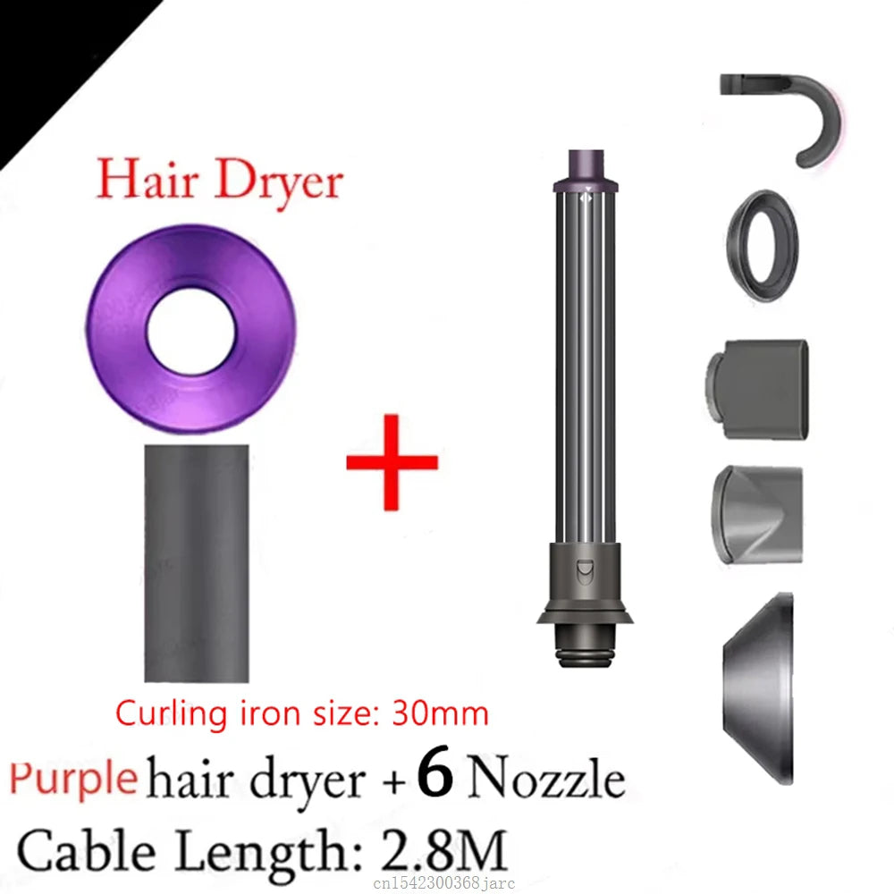 SenCiciMen Professinal Hair Dryer Negative Ion Blow Dryer Quick Dry Leafless Hairdryer Salon Home Constant Temperature Hair Care