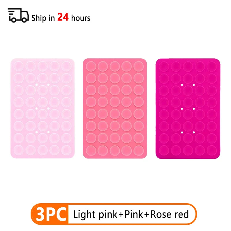 Double-Sided Silicone Suction Cup Phone Pad – Detachable Selfie & Video Stand Holder