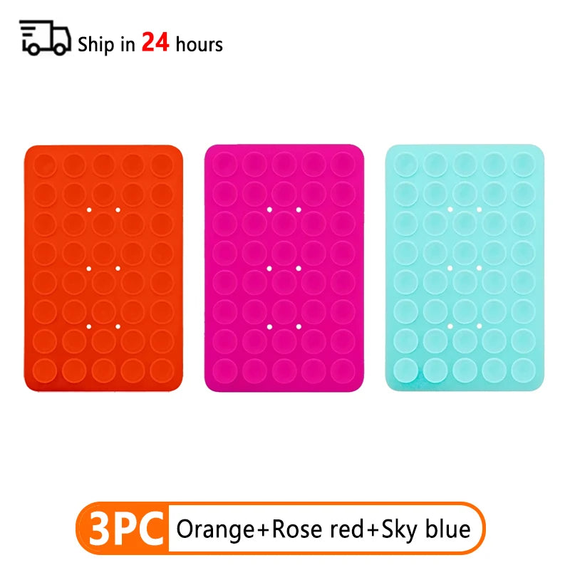 Double-Sided Silicone Suction Cup Phone Pad – Detachable Selfie & Video Stand Holder