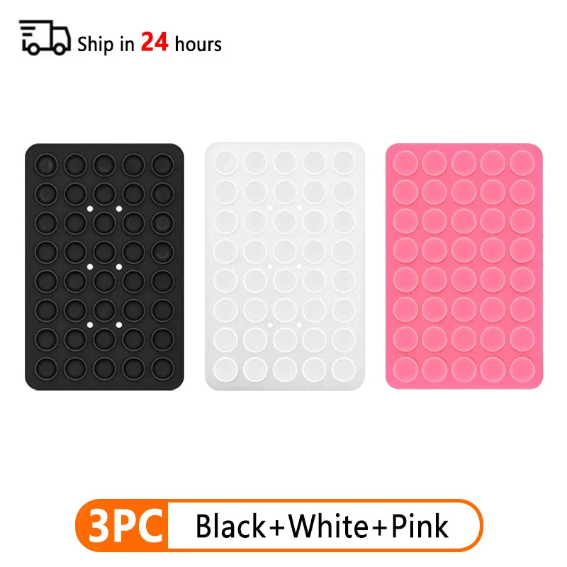 Double-Sided Silicone Suction Cup Phone Pad – Detachable Selfie & Video Stand Holder
