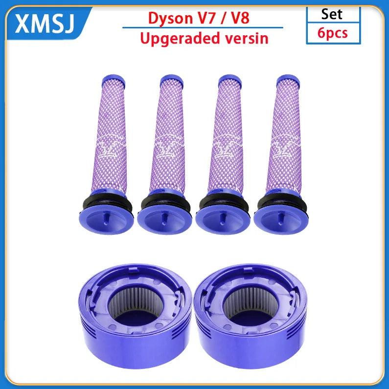 HEPA filter For Dyson V8 V7 Accessories Robot Vacuum Cleaner Washable Filter Replacement Spare Parts